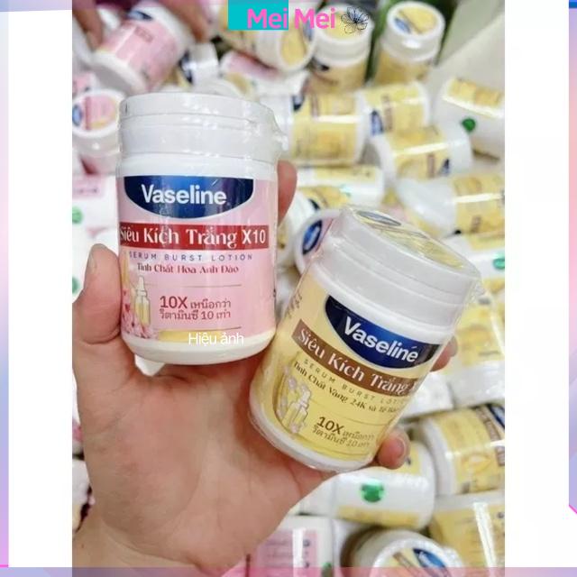 Body Siêu Kích Trắng Vaseline 250g