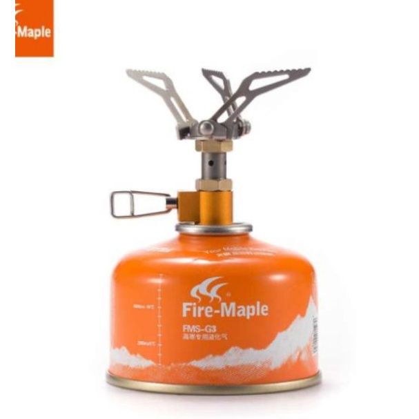 [CHÍNH HÃNG] Bếp gas dã ngoại mini Titanium Fire Maple FMS-300T