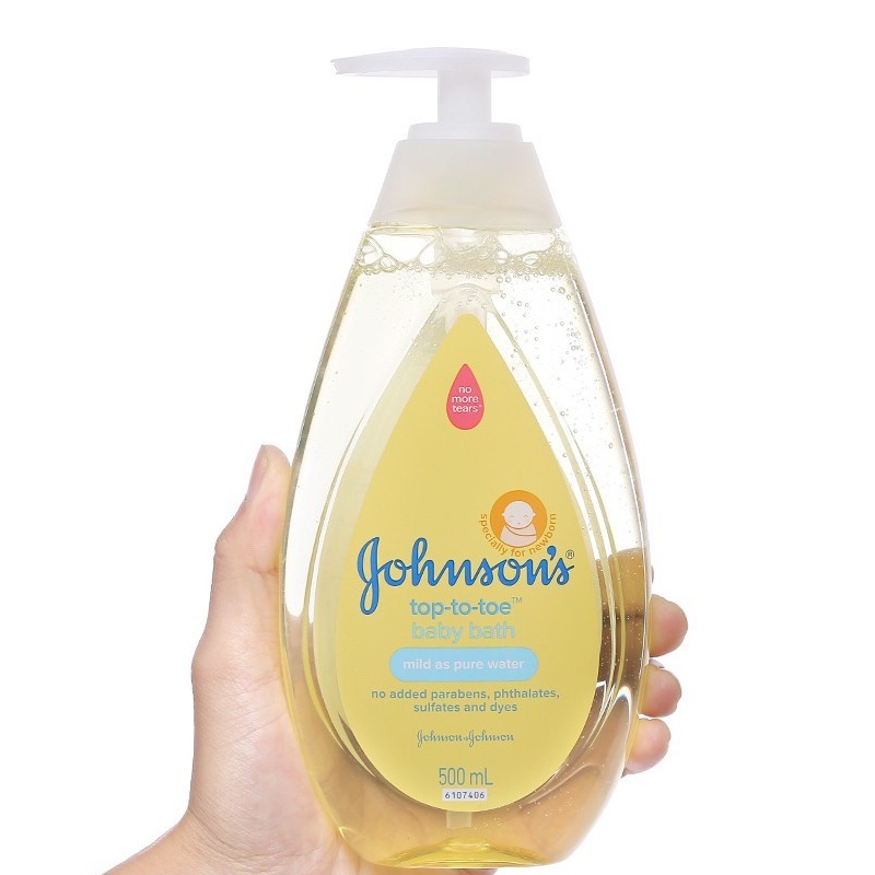 Sữa tắm gội Johnson's Baby Top-To-Toe Hair & Body toàn thân cho bé