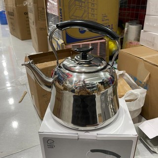 Ấm đun nước inox HappyCook 5L - Chuông Báo Sử dụng được trên bếp từ