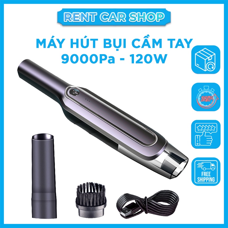 Máy hút bụi mini cầm tay không dây, có dây. Máy hút bụi đa năng sử dụng hút bụi ô tô, xe hơi, bàn phím, sofa