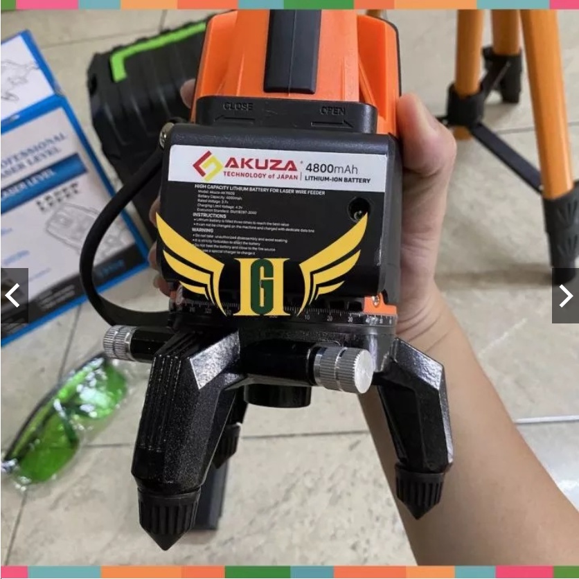 Máy cân bằng laser 5 tia xanh - máy bắn cos - máy bắn cốt - máy bắn tia laze - máy cân mực