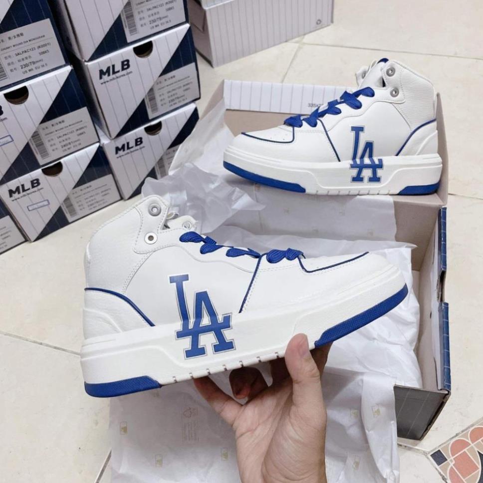 Big sale giày thể thao sneaker mlb chunky high liner ny đen, mlb liner cổ cao ny đen bản cao cấp ảnh thật tự chụp hot