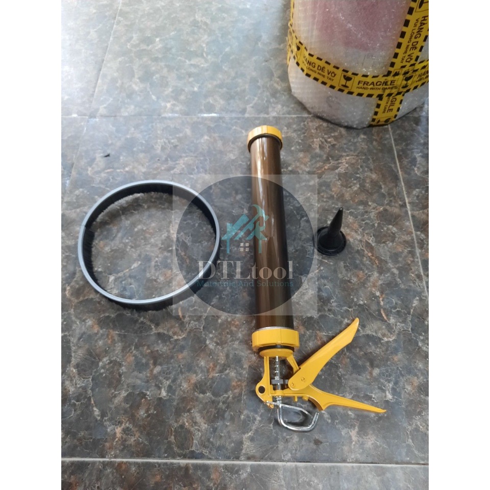 Súng bơm keo Sikaflex. Dụng cụ bơm keo Flex 600ml