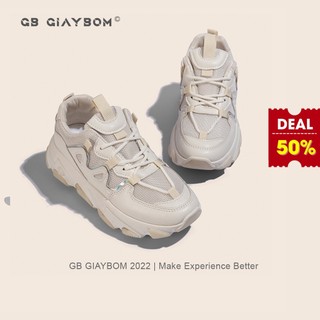 Giày Thể Thao Nữ Độn Đế Tăng Chiều Cao Đẹp Mới Nhất giayBOM GB Warriors B1039