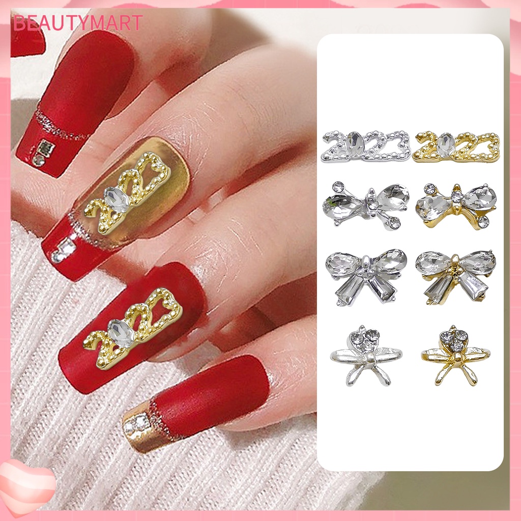 Bộ 10 Hạt Đá Đính Trang Trí Móng Tay Đa Năng Chống Rơi 2023 Cho Nữ