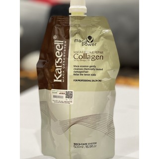[CHÍNH HÃNG]  HẤP DẦU KARSEELL MACA COLLAGEN SIÊU MƯỢT 500ML