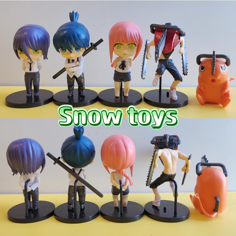 Mô hình Chainsaw Man - mô hình nhân vật Denji Pochita và Power cực nét đẹp - Denji Pochita Power - Cao khoảng 10cm