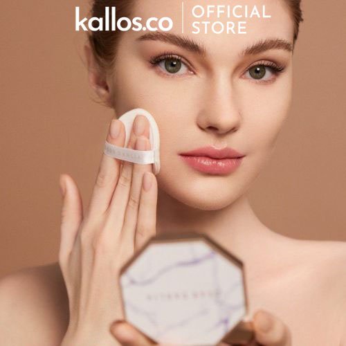 Phấn Phủ Dear Dahlia Skin Paradise Soft Velvet Setting Powder Compact - Kallos Vietnam