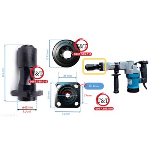 Đầu bi máy đục 0810 và dùng chung cho đục hitachi h41 phi 42 , đầu giữ mũi đục 17 ly phụ tùng máy đục 0810 h41