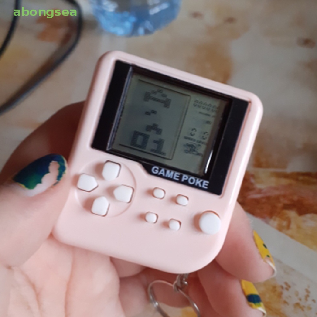 Máy Chơi Game Mini Cổ Điển abongsea Kèm Móc Khóa