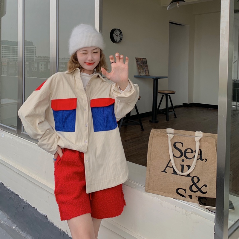 Áo kiểu SUXI chất nhung phong cách hàn quốc thời trang xuân thu cá tính