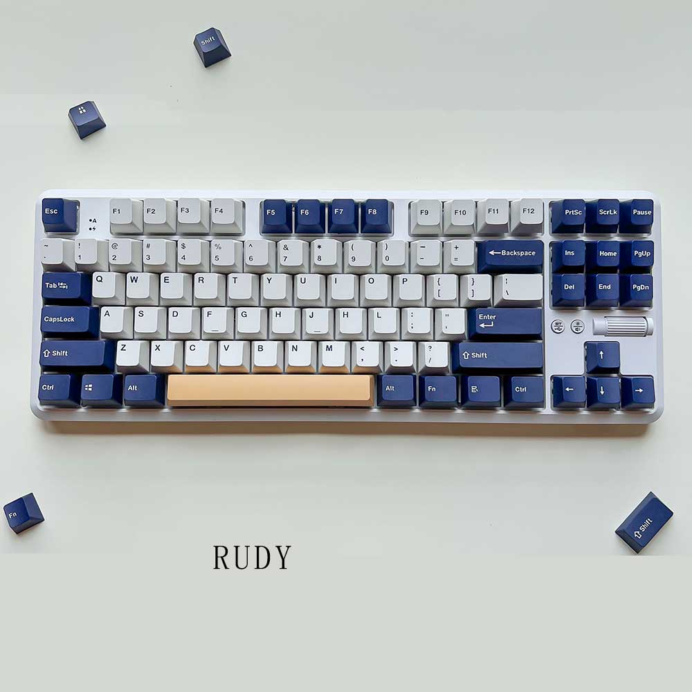 Vận chuyển nhanh /PBT Keycaps/Double shot/OEM profile cherry GMK Nautilus Marrs Green Arctic Rudy Darling  OLIVIA shoko