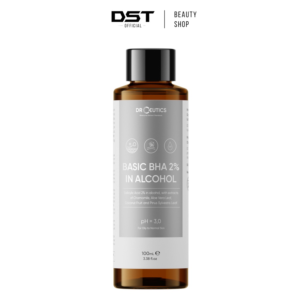 DRCEUTICS Toner Làm Sạch Và Cân Bằng Da DrCeutics BHA 2%