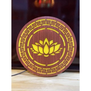 Đèn hào Quang trúc chỉ cnc