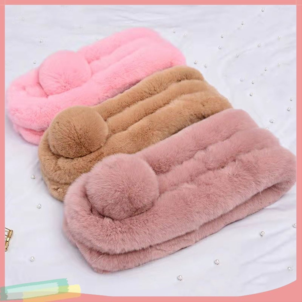 Khăn choàng lông giả thời trang trẻ trung cho nam và nữ