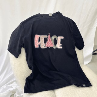 Áo thun nữ Oversize TShirt PEACE LOVEKIUTEE