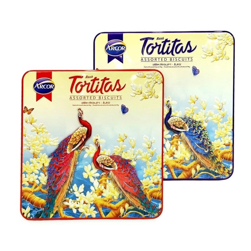 Bánh Tortitas Con Công 415 gam Kèm túi xách