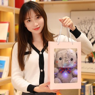 Thú nhồi bông hình voi con có cái vòi con voi