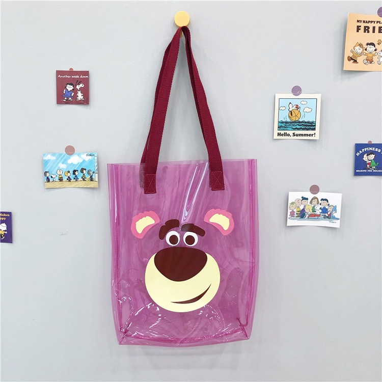 Túi Đeo Vai Trong Suốt In Họa Tiết Hoạt Hình Thời Trang 2023