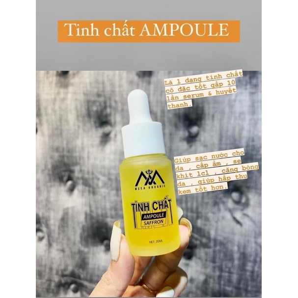 Kem Face Collagen DNA Cá Hồi - Tinh Chất Ampoule Saffron Chính Hãng