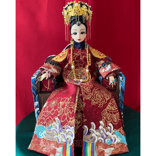 Trang Phục Cổ Trang búp bê (Full set Cát phục Hỷ Như Ý)