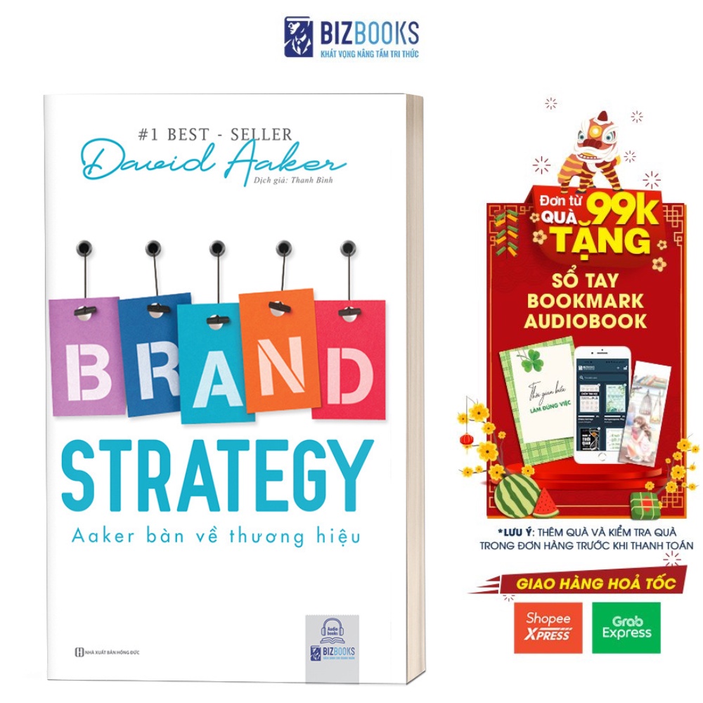 Sách - Brand Strategy: Aaker Bàn Về Thương Hiệu