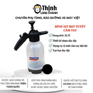 Bình xịt bọt tuyết Super Fast - Mẫu trong