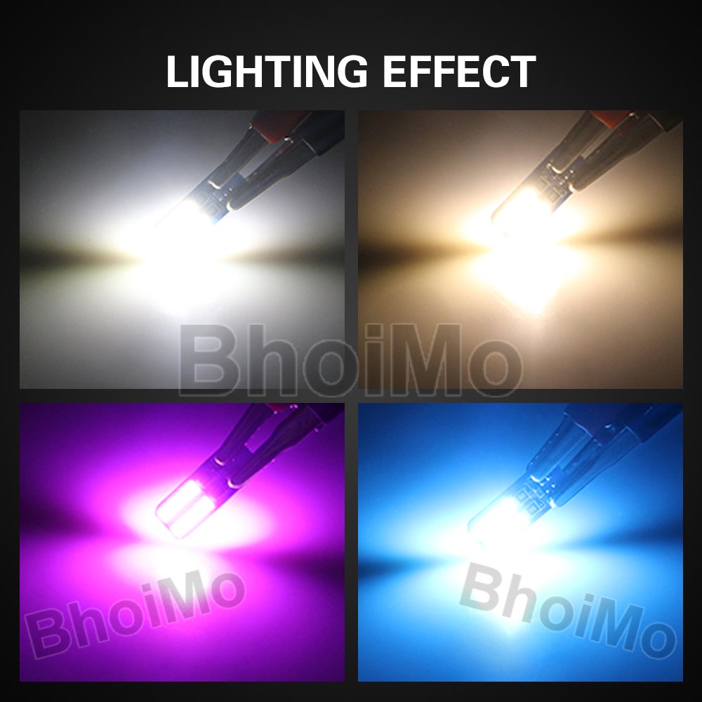 Đèn led siêu sáng T10 W5W 24smd 3014 chất lượng cao cho xe máy/xe hơi