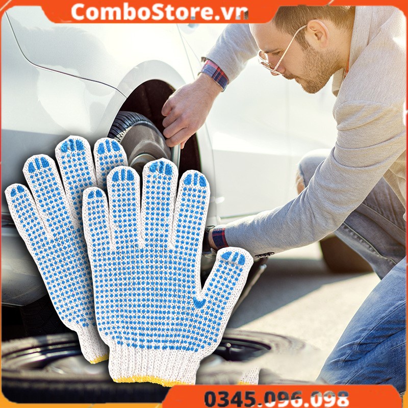 Găng tay rửa, sửa xe microfiber ô tô xe hơi san hô siêu mềm mịn tiện dụng