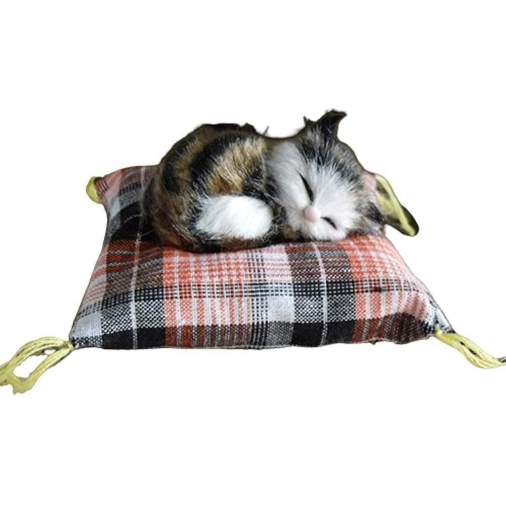 Mô Hình Chú Mèo Nhồi Bông Đáng Yêu Trang Trí Nội Thất Xe Hơi