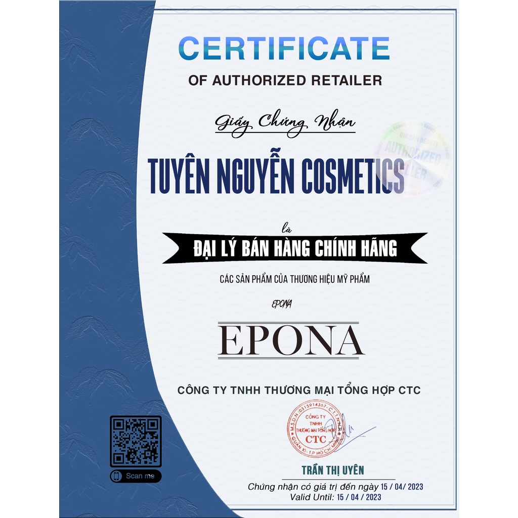 Kem dưỡng Epona Red Ginseng Gold Whitening Cream xoá mờ thâm nám, làm giảm nếp nhăn chiết xuất hồng sâm 50ml