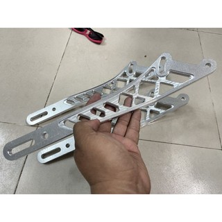 Gác chân malay Ex150 (tặng Pát treo pô 8ly) + ốc