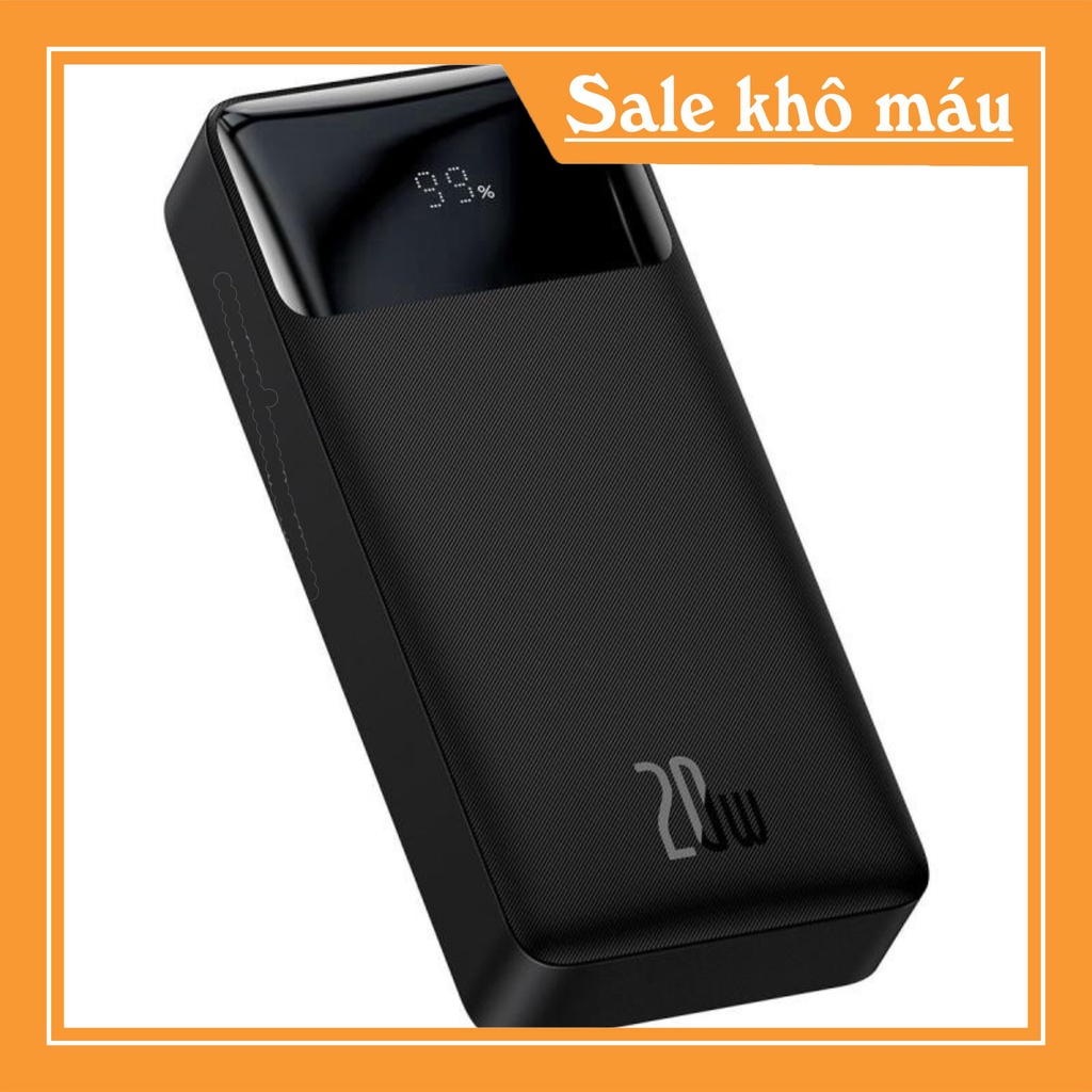 QUÀ TẾT SIÊU KHỦNG Sạc pin dự phòng 20000mah bipow cho các dòng điện thoại máy tính bảng công nghệ sạc nhanh 20w chính h