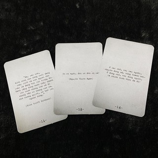 Bộ Bài Nhắc Nhở Haletu Black (Dark) (Guu Tarot Shop)