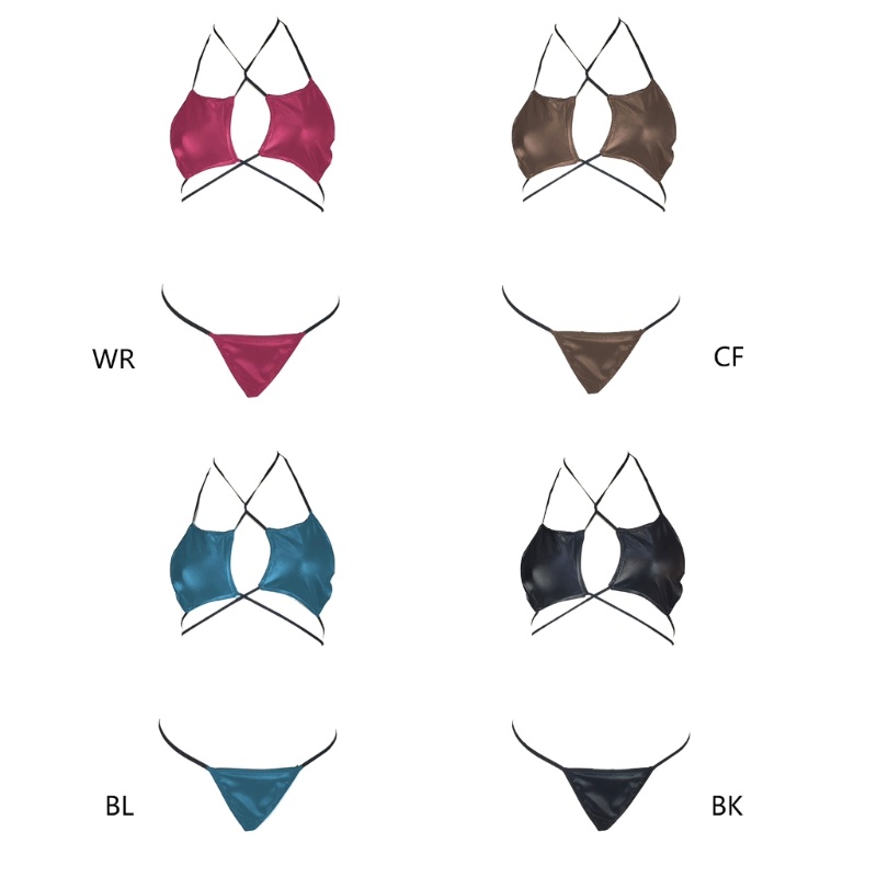 Bộ Bikini 2 Mảnh Cột Dây Họa Tiết Ngôi Sao Quyến Rũ Cho Nữ