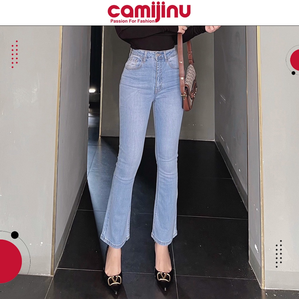 Quần Jeans Nữ Lỡ Xanh Trung