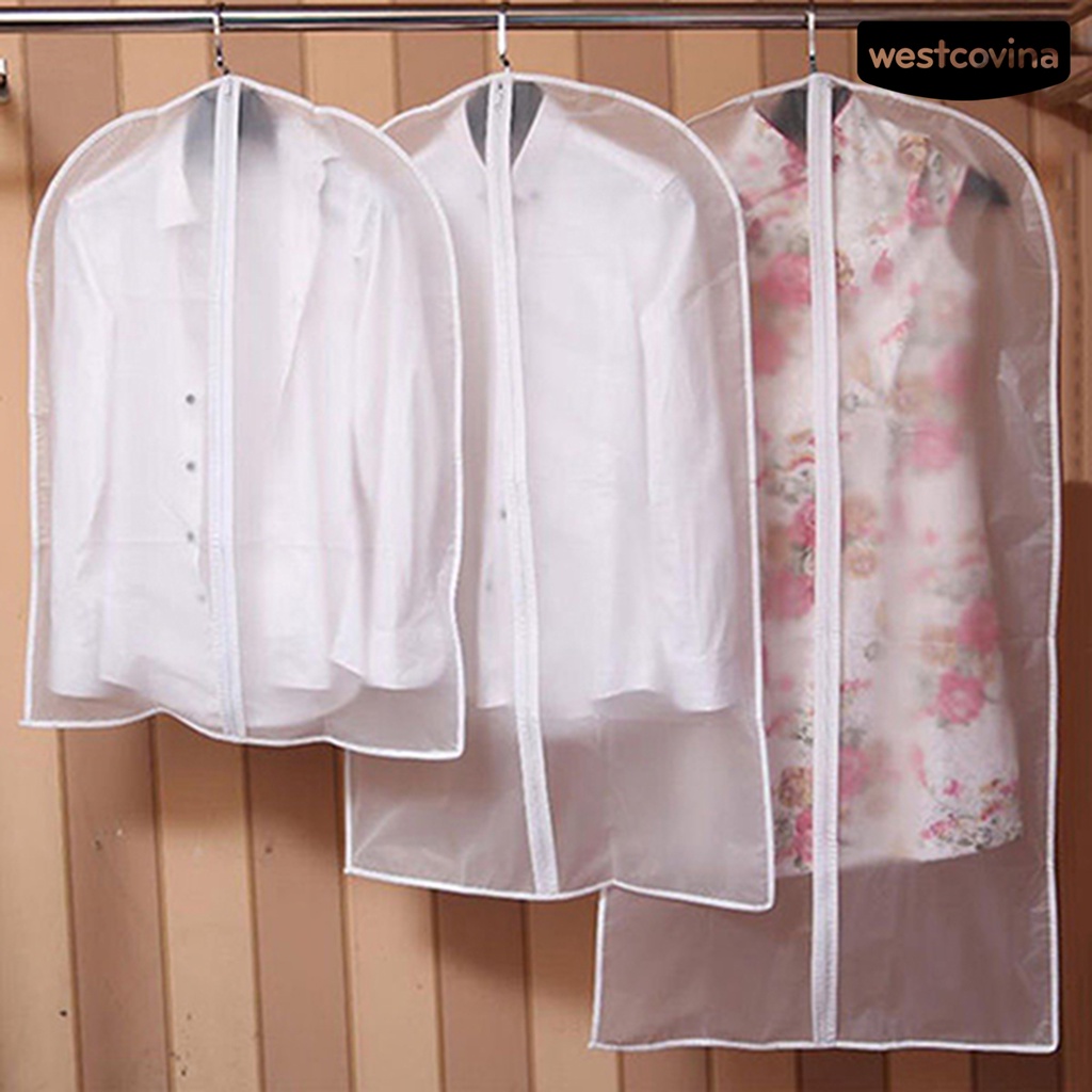 [WEST]⚘Túi Bọc Áo Khoác Chống Bụi Có Thể Gấp Gọn Tiện Dụng Cho Gia Đình