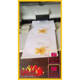 Decal dán nhãn đĩa CD - DVD (1 Tờ dán 2 đĩa)