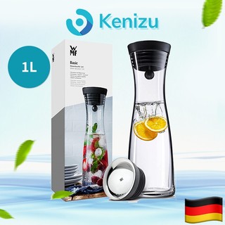 Bình thủy tinh có núm lọc nước WMF Wasserkaraffe Basic 1L - Hàng Đức