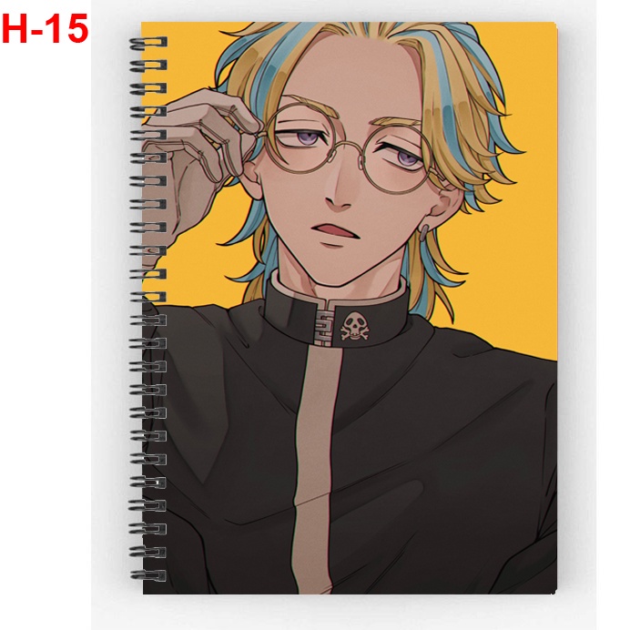 Sổ lò xo Haitani Rindou anime Tokyo Revengers