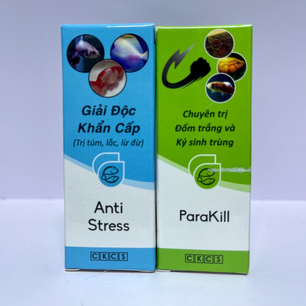 Anti Stress - ParaKill | Dưỡng, trị bệnh và giải độc khẩn cấp cho cá