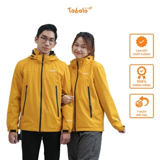 Áo Khoác Gió 2 Lớp TABALO Camping, Áo Khoác Nam Nữ Chống Nước, Cản Gió, Giữ Ấm Cực Tốt