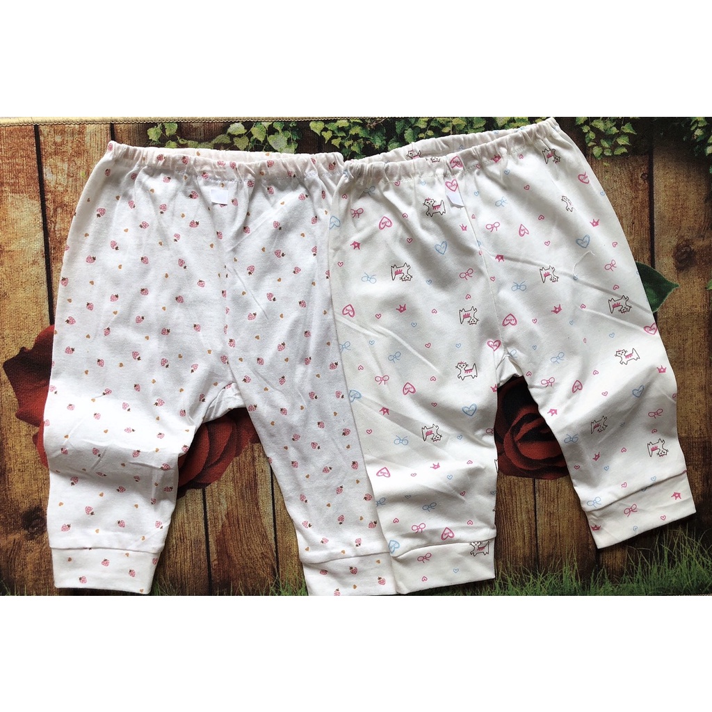 Quần chục cotton dài cho bé gái, bé trai 10-12kg, hàng xuất Hàn