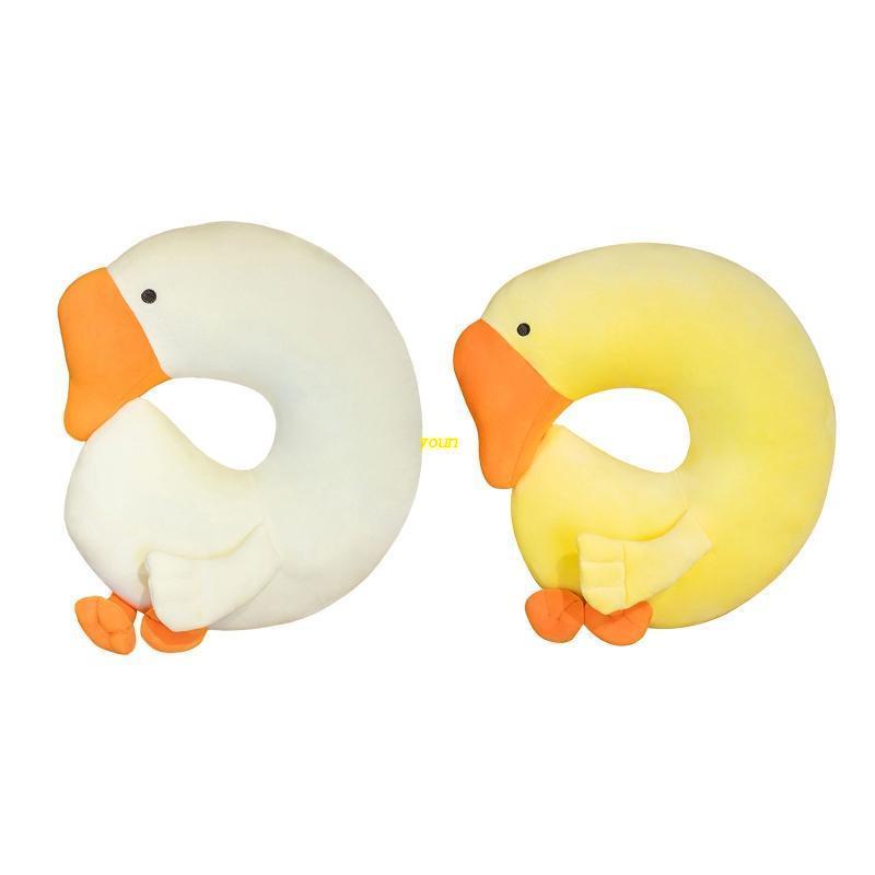 Gối Kê Cổ Hình Chữ U Bằng Vải Lông Ngỗng Dùng Khi Đi Cắm Trại / Nhà Cửa / Văn