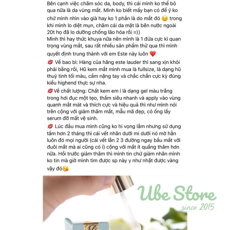KEM MẮT ESTEE LAUDER 5ML