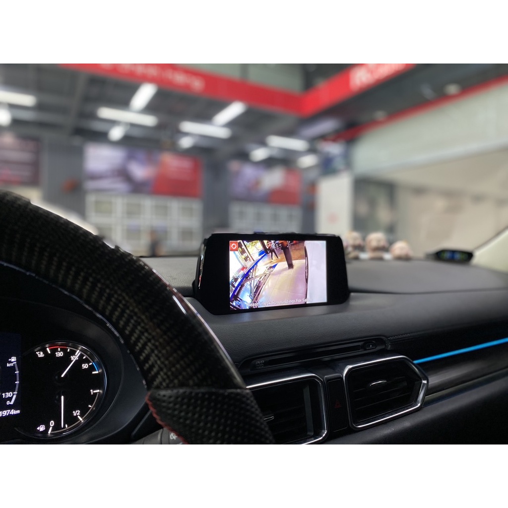 Camera 3 mắt tích hợp màn zin Mazda 3 đời 2015 đến 2019