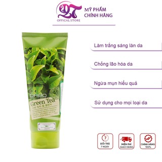 Hàng chính hãng: Sữa rửa mặt trà xanh Dabo Green Tea Foam Cleanser 180ml