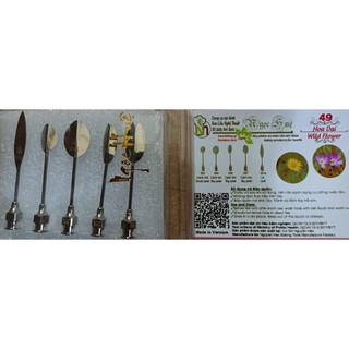 Kim làm thạch rau câu 3D inox 304 Ngọc Huệ hoa dại