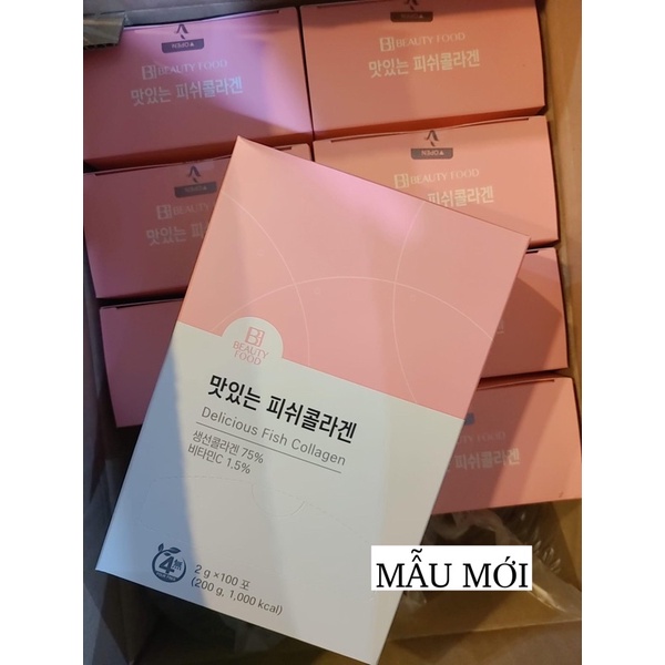 [Collagen vảy cá VH 2000mg Beauty Food Thuỷ Phân Đẹp Da Giữ Dáng Hàn Quốc